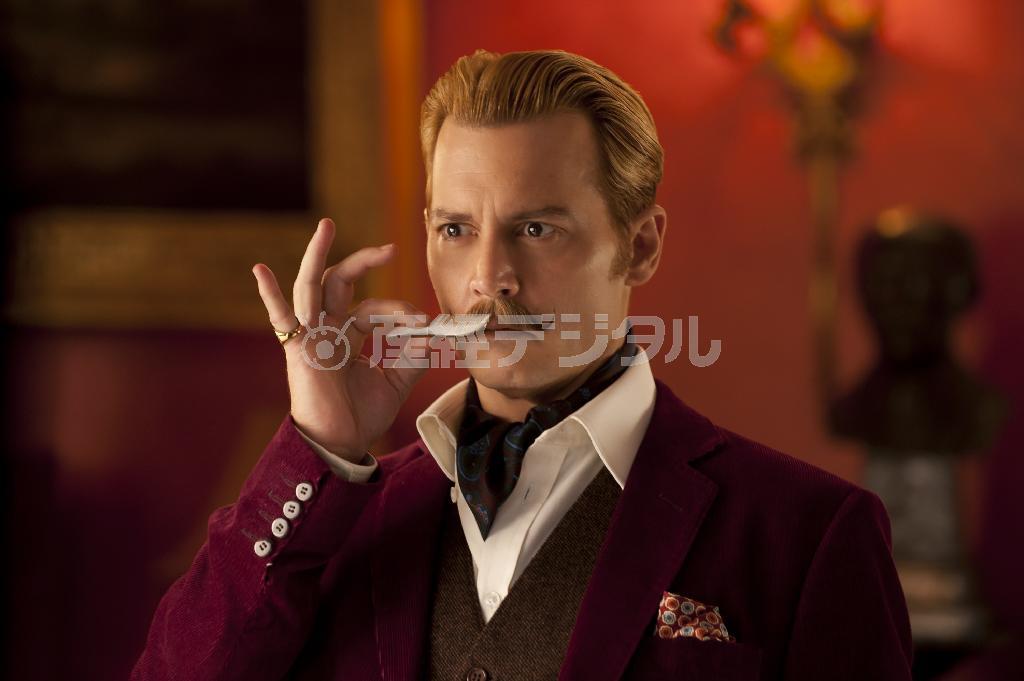 【かざすンＡＲ（視聴無料）】映画「チャーリー・モルデカイ＿華麗なる名画の秘密」（デビッド・コープ監督）。２月６日公開（マンハッタンピープル提供）。（Ｃ）２０１４＿Ｌｉｏｎｓ＿Ｇａｔｅ＿Ｅｎｔｅｒｔａｉｎｍｅｎｔ＿Ｉｎｃ．Ａｌｌ＿Ｒｉｇｈｔｓ＿Ｒｅｓｅｒｖｅｄ．