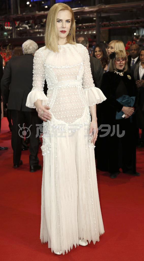 米女優、ニコール・キッドマンさん＝２０１５年２月６日、ドイツ・首都ベルリン（ＡＰ）