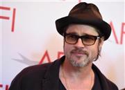 米俳優、ブラッド・ピットさん＝２０１５年１月９日、米カリフォルニア州ロサンゼルス（ＡＰ）