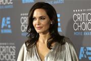 米女優、アンジェリーナ・ジョリーさん＝２０１５年１月１５日、米カリフォルニア州ロサンゼルス（ＡＰ）