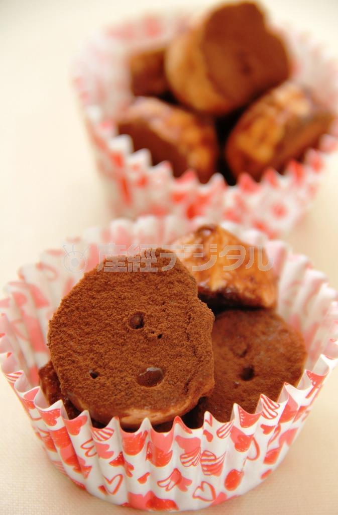 チョコトリュ麩。※６２ｋｃａｌ、塩分０グラム（１人分）