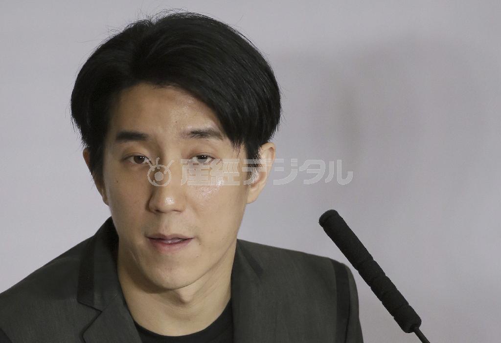 香港の俳優、ジェイシー・チャンさん＝２０１５年２月１４日、中国・首都北京市（ＡＰ）