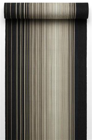 築城則子＿小倉縞木綿帯「月の舟」（２００６年、提供写真）