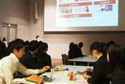 資生堂が東京・銀座で開いた「マーケティングインターンシップ」＝１６日