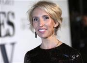 サム・テイラー・ジョンソン監督＝２０１５年２月１２日、英国・首都ロンドン（ＡＰ）