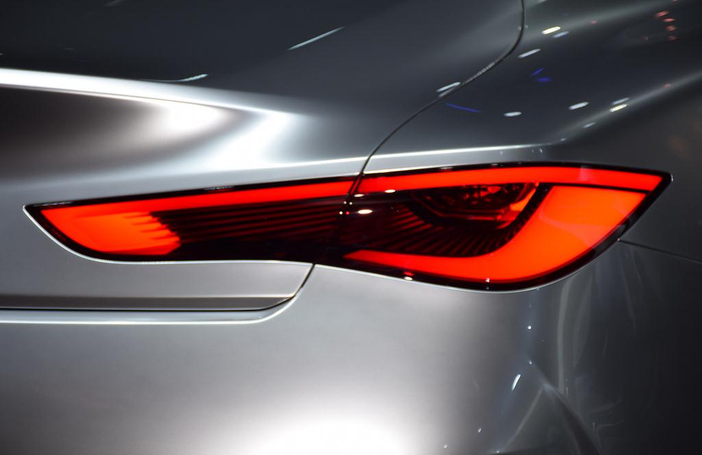 「Ｑ６０コンセプト」のＬＥＤリアコンビネーションランプ