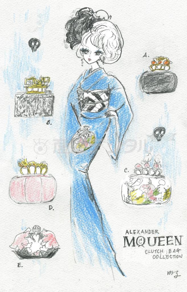 繊細なドクロにうっとり（平松昭子さん提供）。ｈｔｔｐ：／／ｋｉｍｏｎｏｓｎａｃｋ．ｂｌｏｇｓｐｏｔ．ｃｏｍ