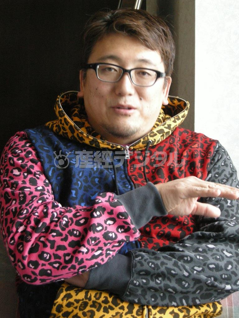 「ドリフターズ的笑いを子供にもみてほしい」と話す、演出家の福田雄一さん（藤沢志穂子撮影）