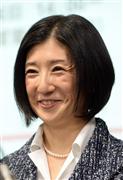 会見する大塚家具の大塚久美子社長＝２６日、東京都千代田区（寺河内美奈撮影）