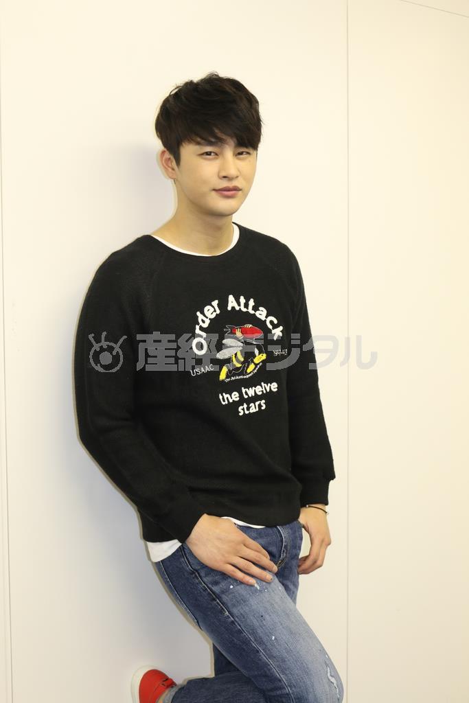 昨年は時代劇にも挑戦した人気歌手のソ・イングクさん＝２０１５年２月２０日、東京都渋谷区（高橋天地撮影）