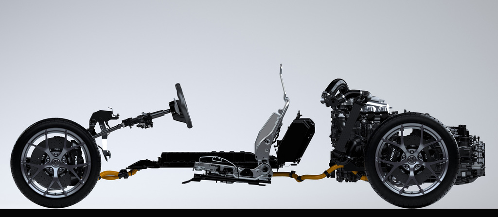 アキュラ「ＮＳＸ」（オフィシャル画像）