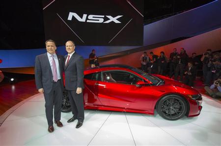 アキュラ「ＮＳＸ」のプレス発表会（オフィシャル画像）