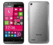 ｆｒｅｅｔｅｌブランドの「ＷｉｎｄｏｗｓＰｈｏｎｅ８．１」搭載スマートフォン。今夏発売予定という