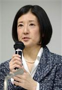 記者会見で解任要求に反論する大塚家具の大塚久美子社長＝２６日、東京都千代田区（寺河内美奈撮影）