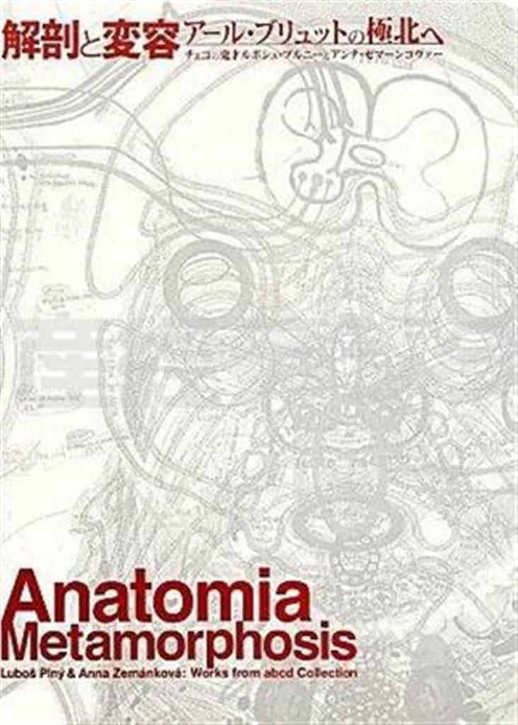 公式図録「解剖と変容＿アール・ブリュットの極北へ－チェコの鬼才ルボシュ・プルニーとアンナ・ゼマーンコヴァー」（現代企画室、２２８５円＋税、提供写真）