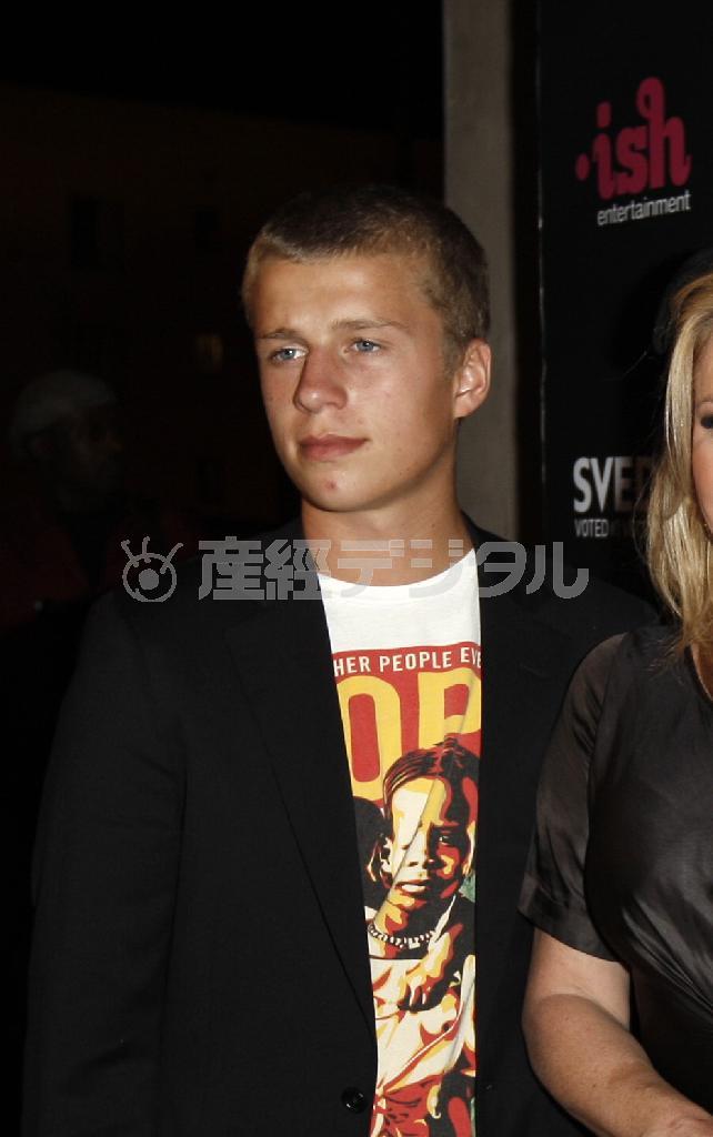 米セレブ女優、パリス・ヒルトンさんの末弟、コンラッドさん＝２００８年９月３０日、米カリフォルニア州ロサンゼルス（ＡＰ）