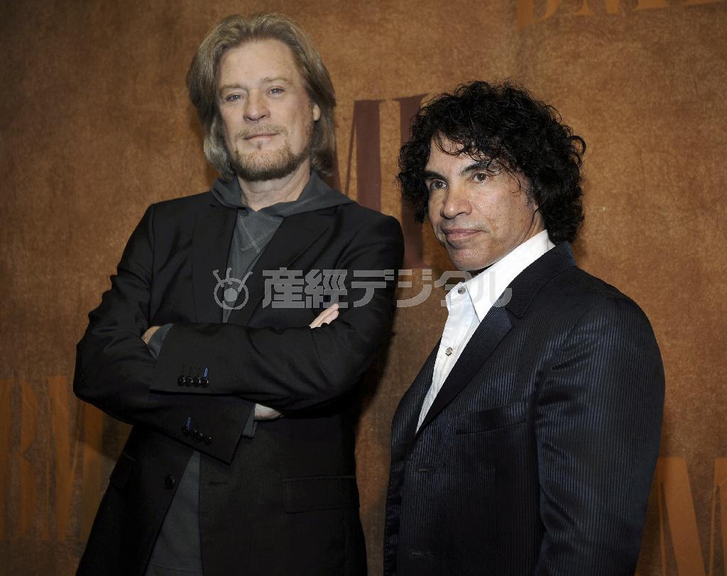 米デュオ「ホール＆オーツ」＝２００８年５月２０日、米カリフォルニア州ビバリーヒルズ（ＡＰ）