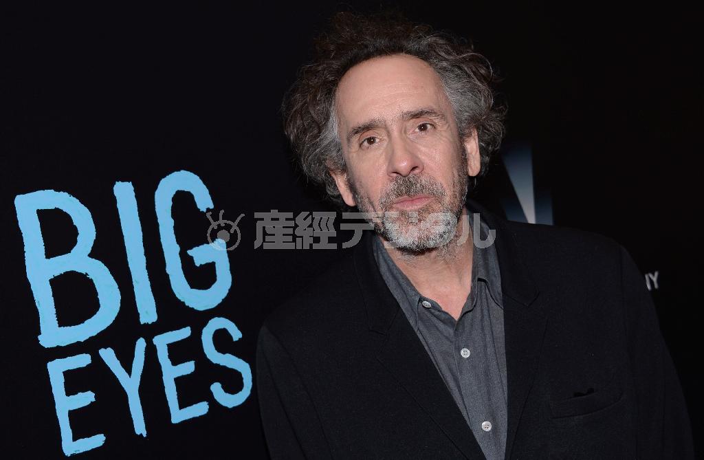 米映画監督、ティム・バートン氏＝２０１４年１２月１５日、米ニューヨーク（ＡＰ）