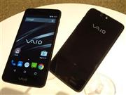 日本通信とＶＡＩＯが共同開発した「ＶＡＩＯフォン」