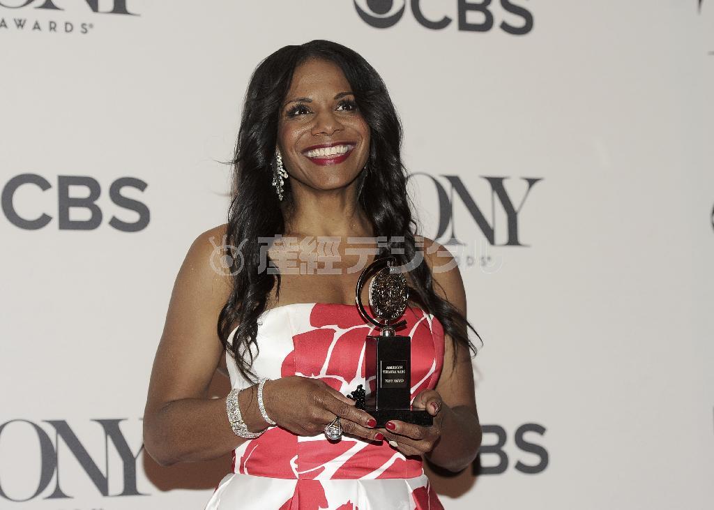 米女優・歌手、オードラ・マクドナルドさん＝２０１４年６月８日、米ニューヨーク（ＡＰ）