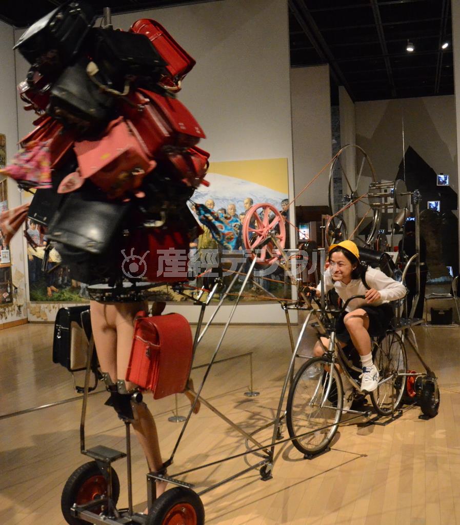 藤村祥馬「どれいちゃん号／Ｔｈｅ＿Ｓｌａｖｅ－ｃｈａｎ」＝２０１５年３月１日、神奈川県川崎市多摩区（原圭介撮影）