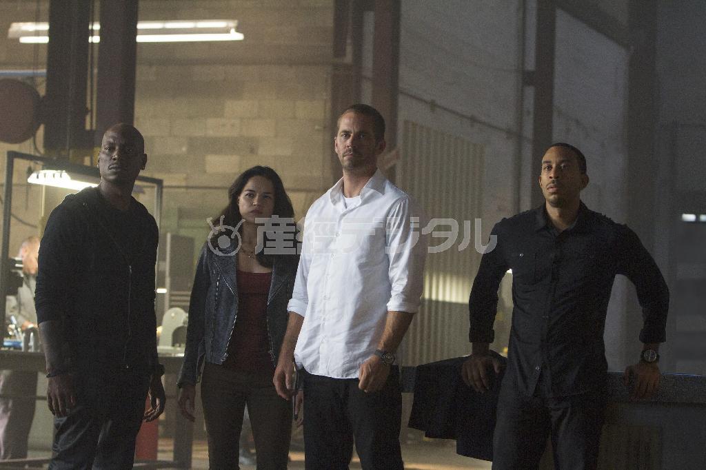 人気映画シリーズ第７弾「ワイルド・スピード＿スカイミッション」（ＡＰ）