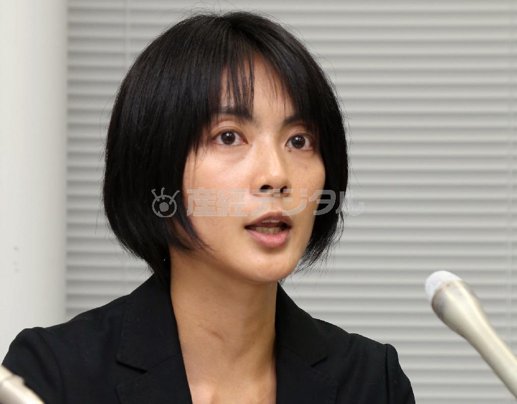 バヌアツ在住のフリーアナウンサー、相川梨絵（あいかわ・りえ）さん＝２０１５年３月１９日、東京都千代田区（野村成次撮影）