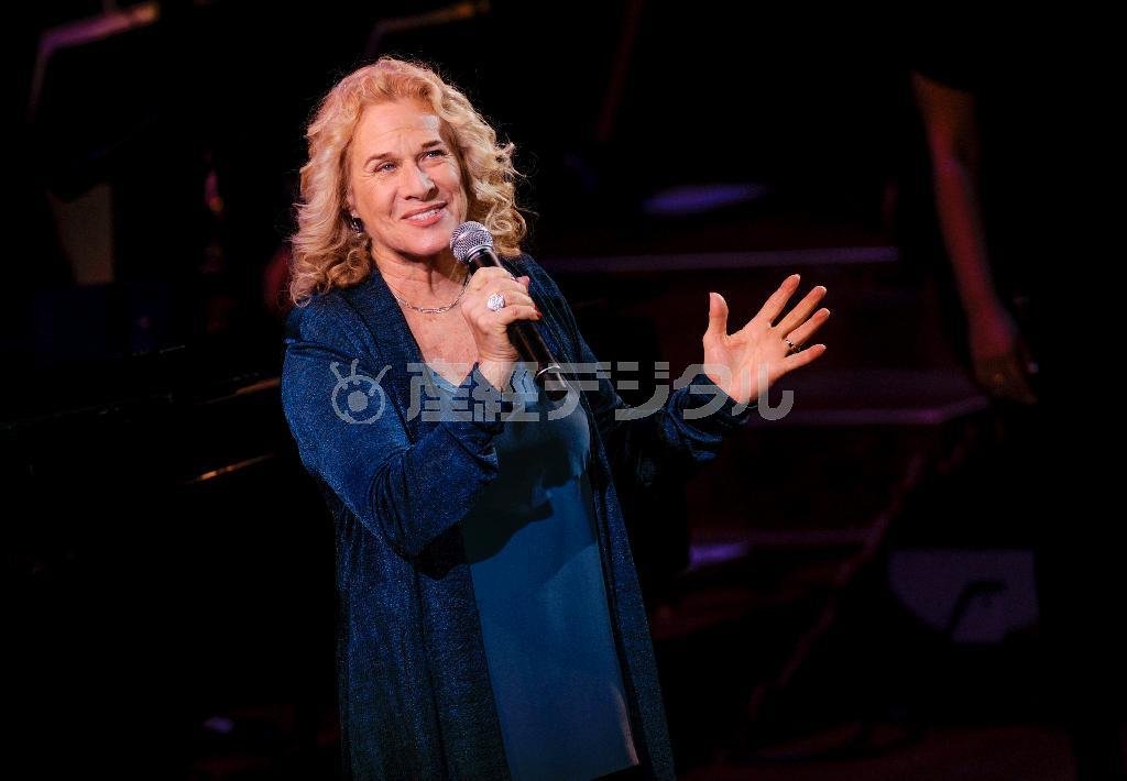 米歌手、キャロル・キングさん＝２０１５年３月２日、米ニューヨーク（ＡＰ）