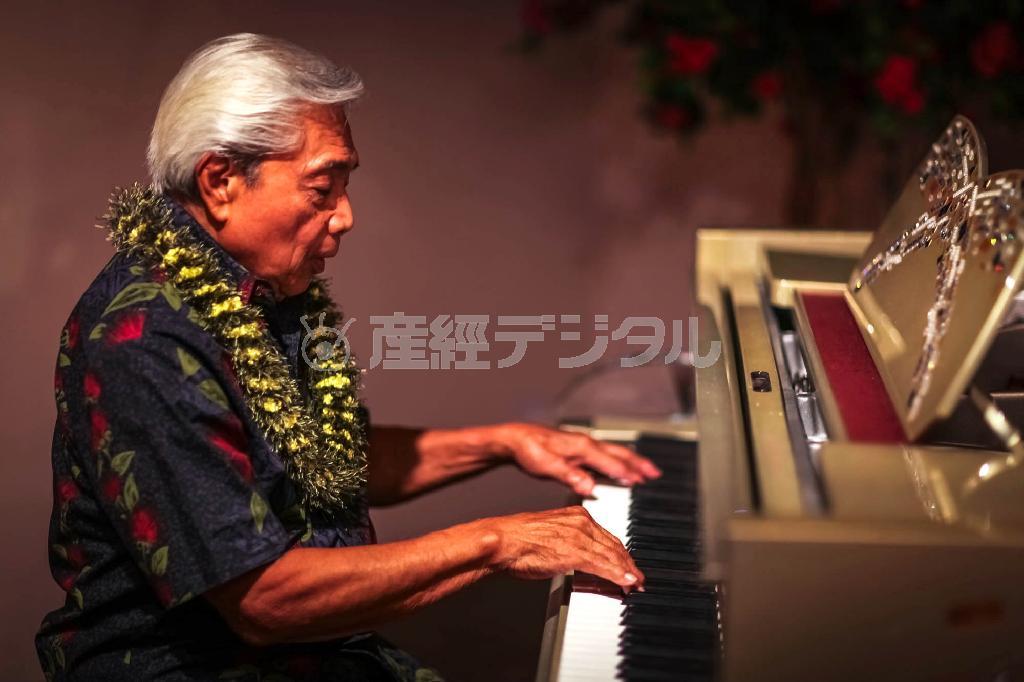 ピアニスト、レネ・パウロ＝２０１４年１１月２４日（提供写真）