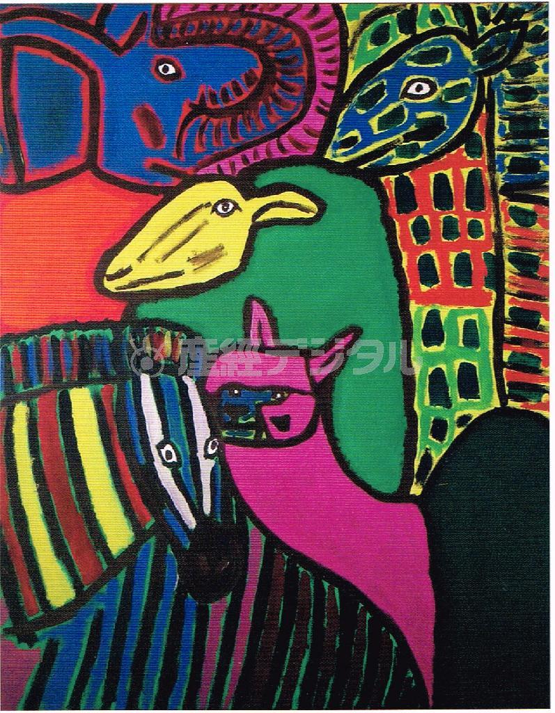 アーティスト、佐々木卓也の個展「アニマルズ」（ＡＰ）