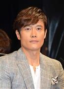 韓国の俳優、イ・ビョンホンさん＝２０１３年５月２７日、東京都港区（原田史郎撮影）