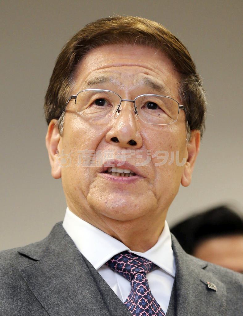 ２月２７日、株主総会で退任が決まった大塚家具の大塚勝久代表取締役会長＝２０１５年２月２５日、東京都千代田区（蔵賢斗撮影）