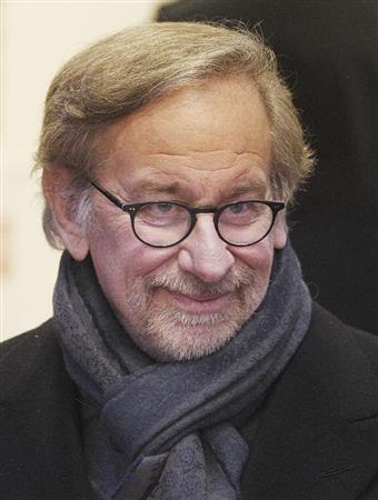 米映画監督、スティーブン・スピルバーグ氏＝２０１５年１月２６日、ポーランド・クラクフ（ＡＰ）