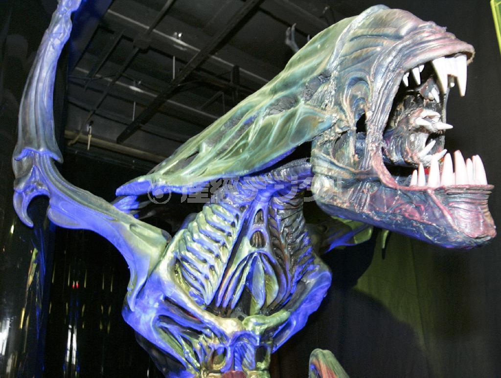 地球外知的生命体は「Ｅ．Ｔ．」のように善良か、「エイリアン」（写真）のような悪なのか、天文学者らの見解は分かれている（ＡＰ）