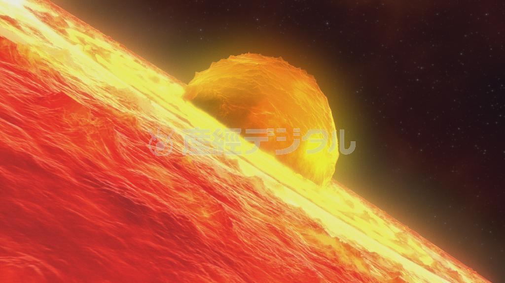 宇宙でも圧倒的な存在感を放つ太陽。煮えたぎる表面の下に隠された秘密を暴く（ディスカバリーチャンネル提供）。（Ｃ）２０１５＿Ｄｉｓｃｏｖｅｒｙ＿Ｃｏｍｍｕｎｉｃａｔｉｏｎｓ，ＬＬＣ．