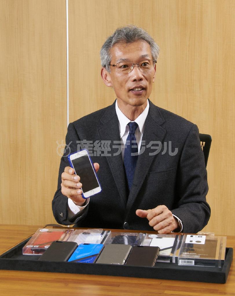 ソフトバンク＿コマース＆サービス取締役の倉光哲男さん＝２０１５年３月２０日、東京都港区（ニュースペース・コム撮影）