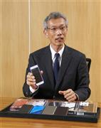 ソフトバンク＿コマース＆サービス取締役の倉光哲男さん＝２０１５年３月２０日、東京都港区（ニュースペース・コム撮影）