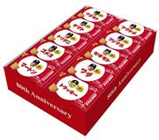 江崎グリコが阪神タイガースの球団創設８０周年を記念し、限定発売したビスコの詰め合わせ