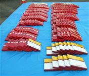 高島容疑者の自室からは、女性や女性との行為を撮影した写真が約１５万枚が収められたアルバム約４００冊が押収された（神奈川県警提供）