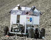 駐車支援技術を搭載した資源調査ロボットの実験機