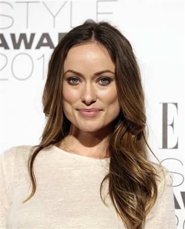 米女優、オリビア・ワイルドさん＝２０１５年２月２４日、英国・首都ロンドン（ロイター）