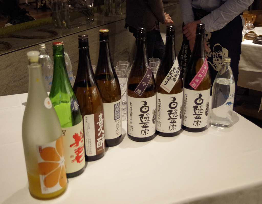 静岡の地酒＝日本平ホテル