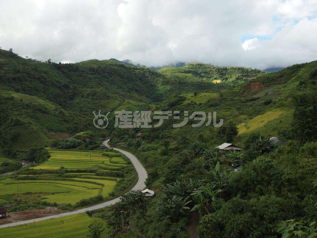 事業を実施しているディエンビエン省は山岳地帯にある＝２０１４年９月１９日、ベトナム（ワールド・ビジョン・ジャパン撮影）