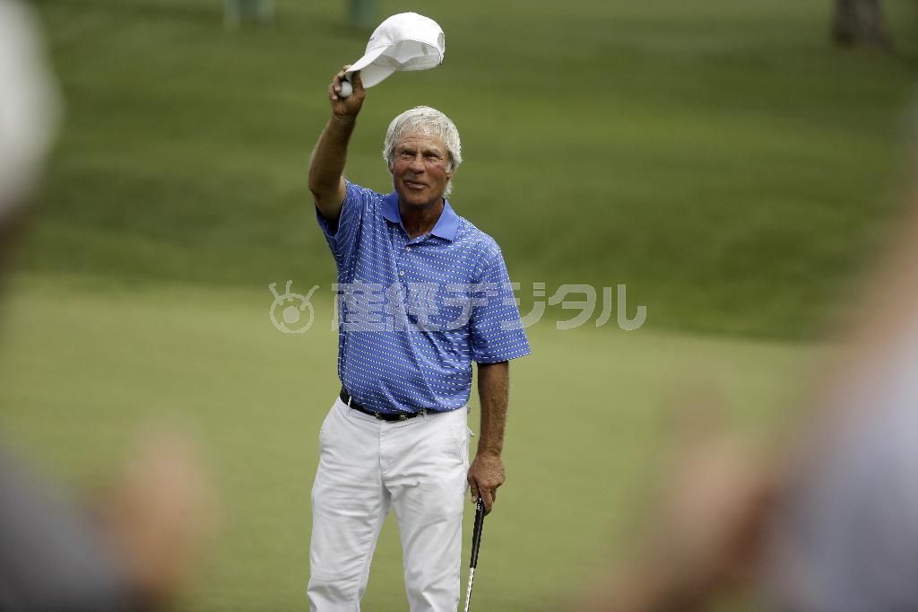 「ミスター・ジェントル」と呼ばれたベン・クレンショーがマスターズを去った＝２０１５年４月１０日、米ジョージア州オーガスタ（ＡＰ）