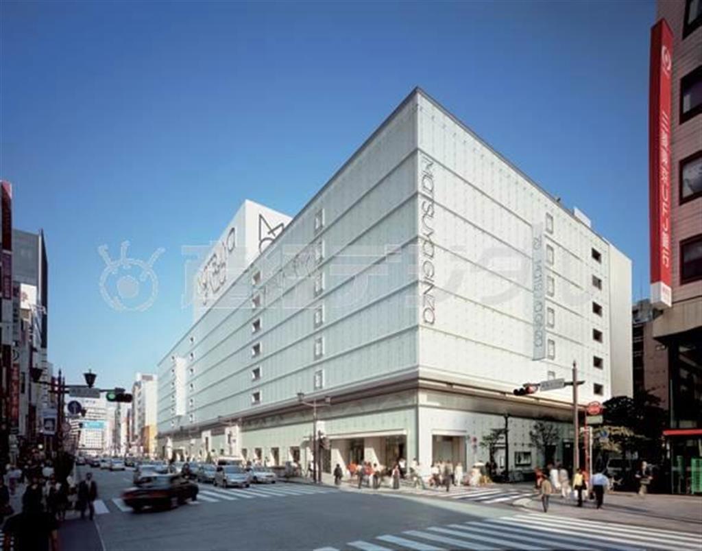 松屋銀座の外観＝東京都中央区銀座３ー６ー１（提供写真）