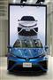 トヨタ自動車の燃料電池車「ＭＩＲＡＩ」＝東京都港区芝公園の「ＴＯＹＯＴＡＭＩＲＡＩショールーム」
