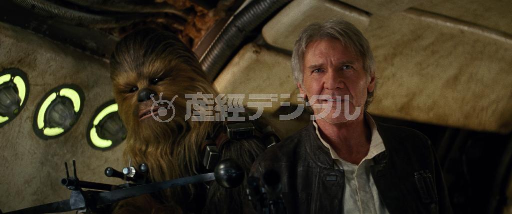 公開された「スター・ウォーズ」シリーズ最新作の予告編のシーン（ＡＰ）