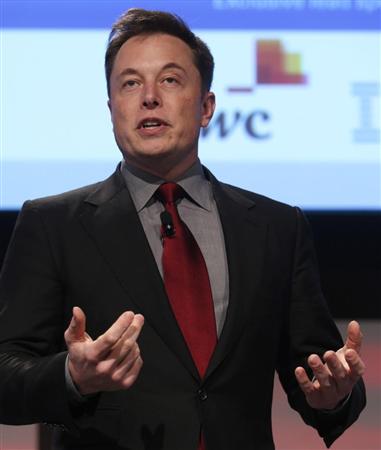 「チューブ列車」構想を打ち出した米テスラ社のイーロン・マスクＣＥＯ（ロイター）