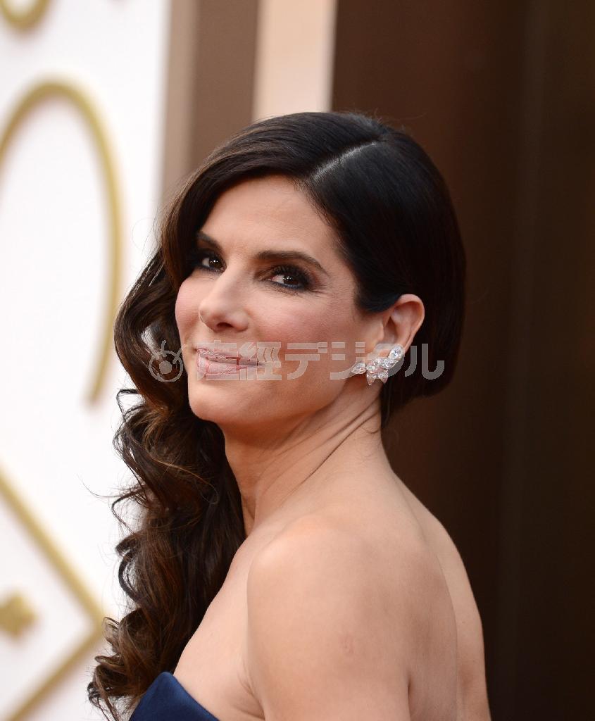 米女優のサンドラ・ブロックさん＝２０１４年３月２日、米カリフォルニア州ロサンゼルス（ＡＰ）