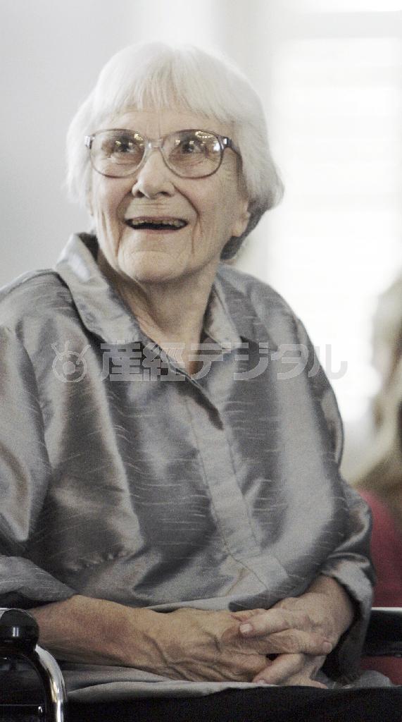 米作家、ハーパー・リーさん＝２００７年８月２０日、米アラバマ州モンゴメリー（ＡＰ）